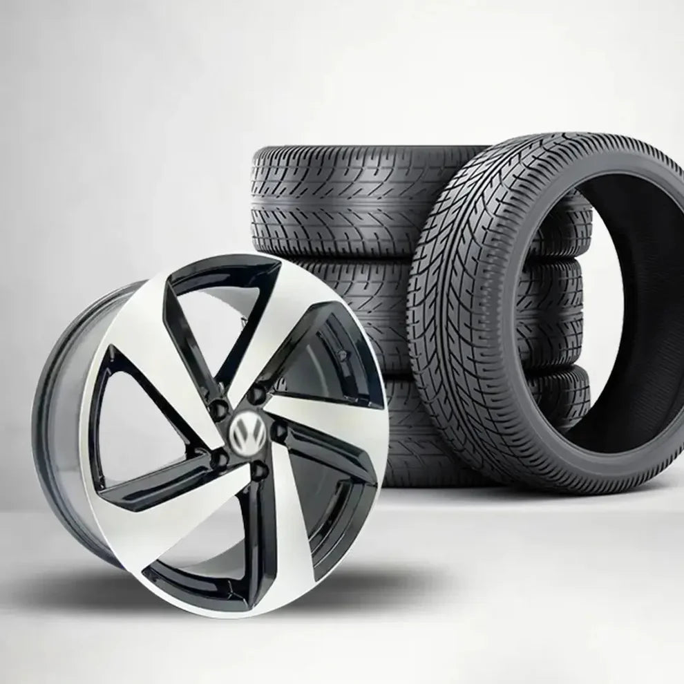 17 Inch MX1949 GTI Milton Style Wheel & Tyre Combo (5x100 PCD)