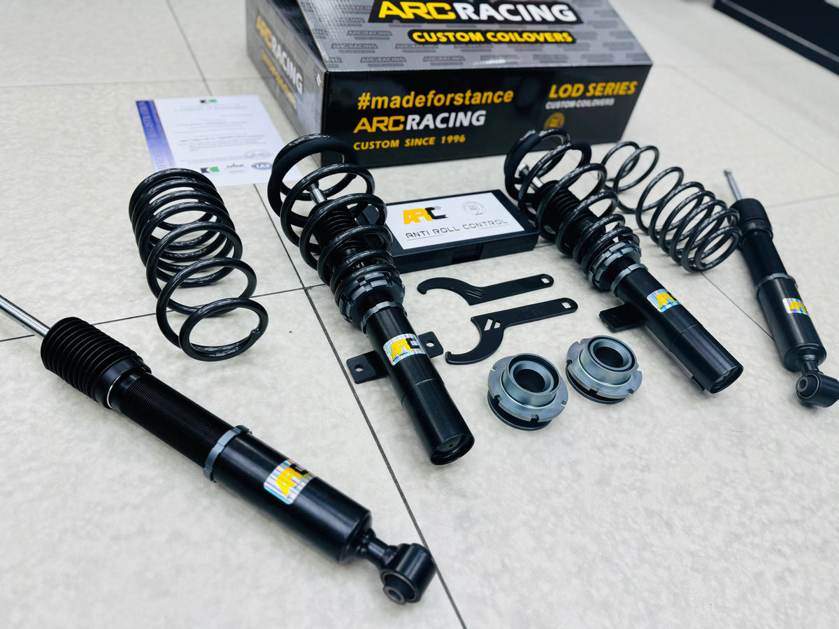 Arc Coilovers Vw Polo Playa 6N Lod Dual Height Adjusted